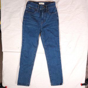Madewell Blue Jeans Womens Label Size 23 Perfect Vintage Jean Denim Pants Casual